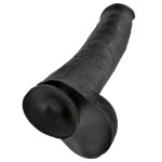 KING COCK - REALISTIC DILDO WITH TESTICLES 38 CM BLACK